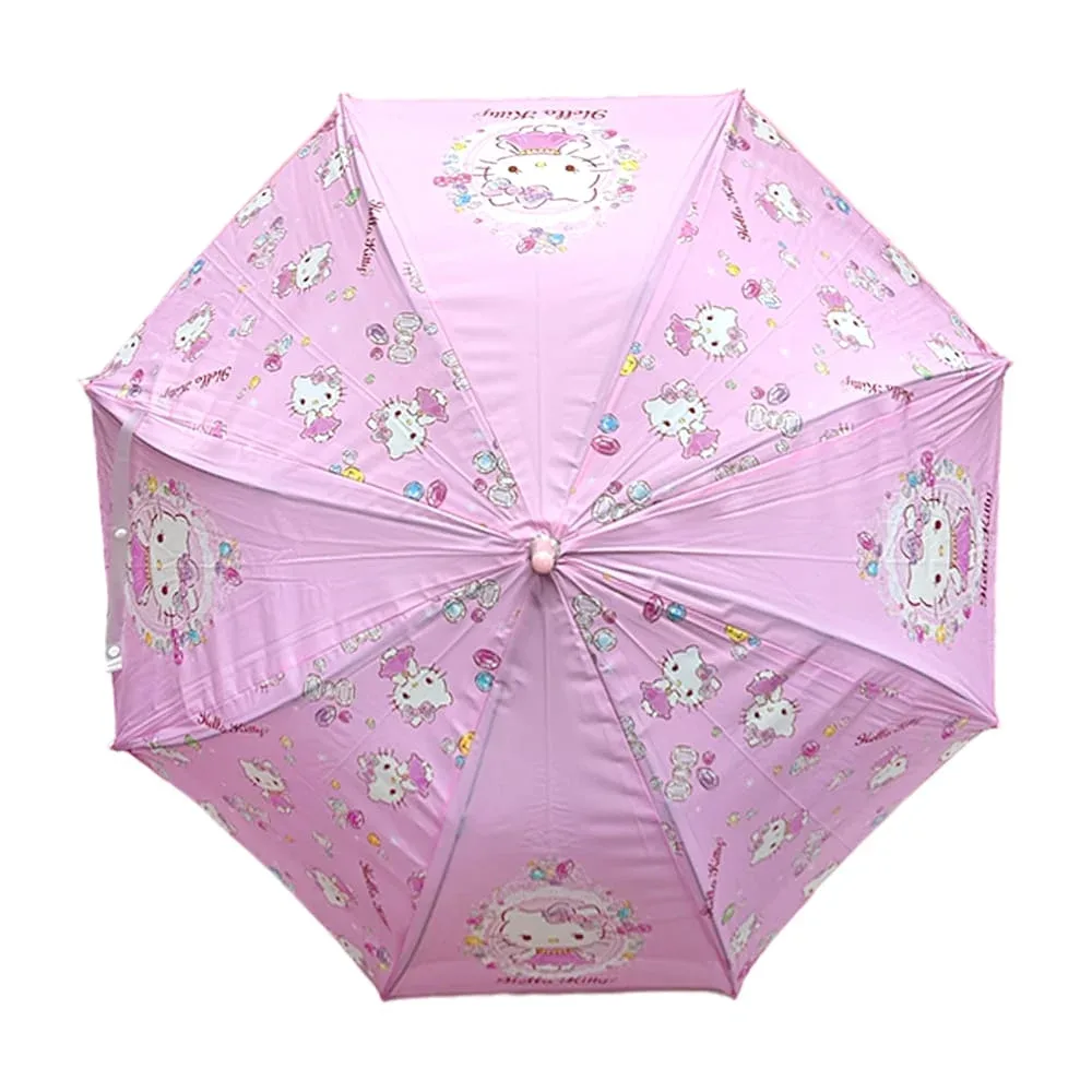 Paraguas semiautomático con diseño de hello kitty, variedad de modelos / b827