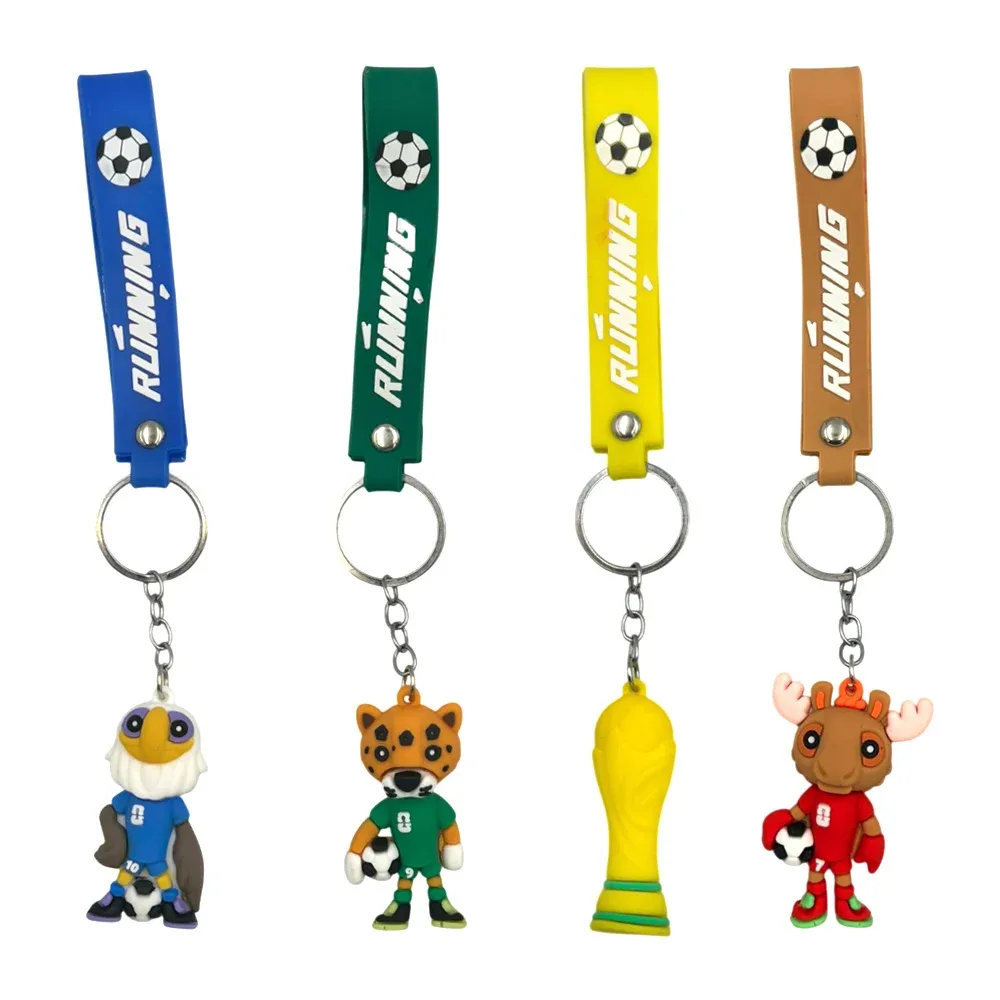 1pza Llavero con personaje en forma de mascota, variedad de diseños / running