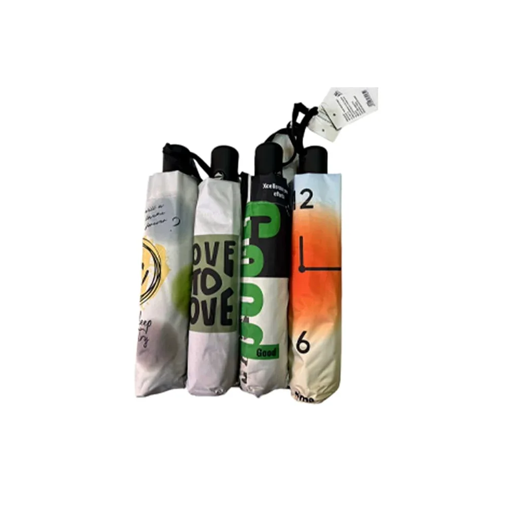 Paraguas/sombrilla con protector para rayos ultravioleta HGQ con estampado en forma abstracta, variedad de diseños / a565