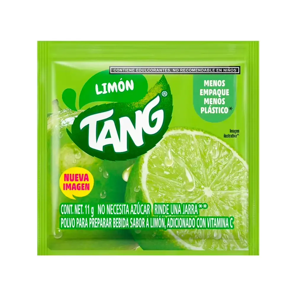 1pz Sobre de tang sabor limón de 11g / 841972