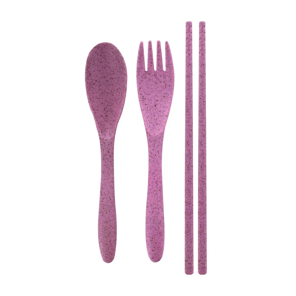Plato de plástico con diseño de peppa pig + cubiertos, variedad de colores 1682014