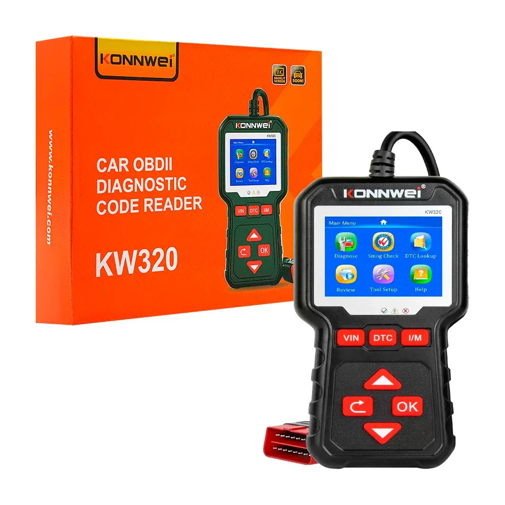 Scanner detector de diagnóstico para el carro / code reader / kw320