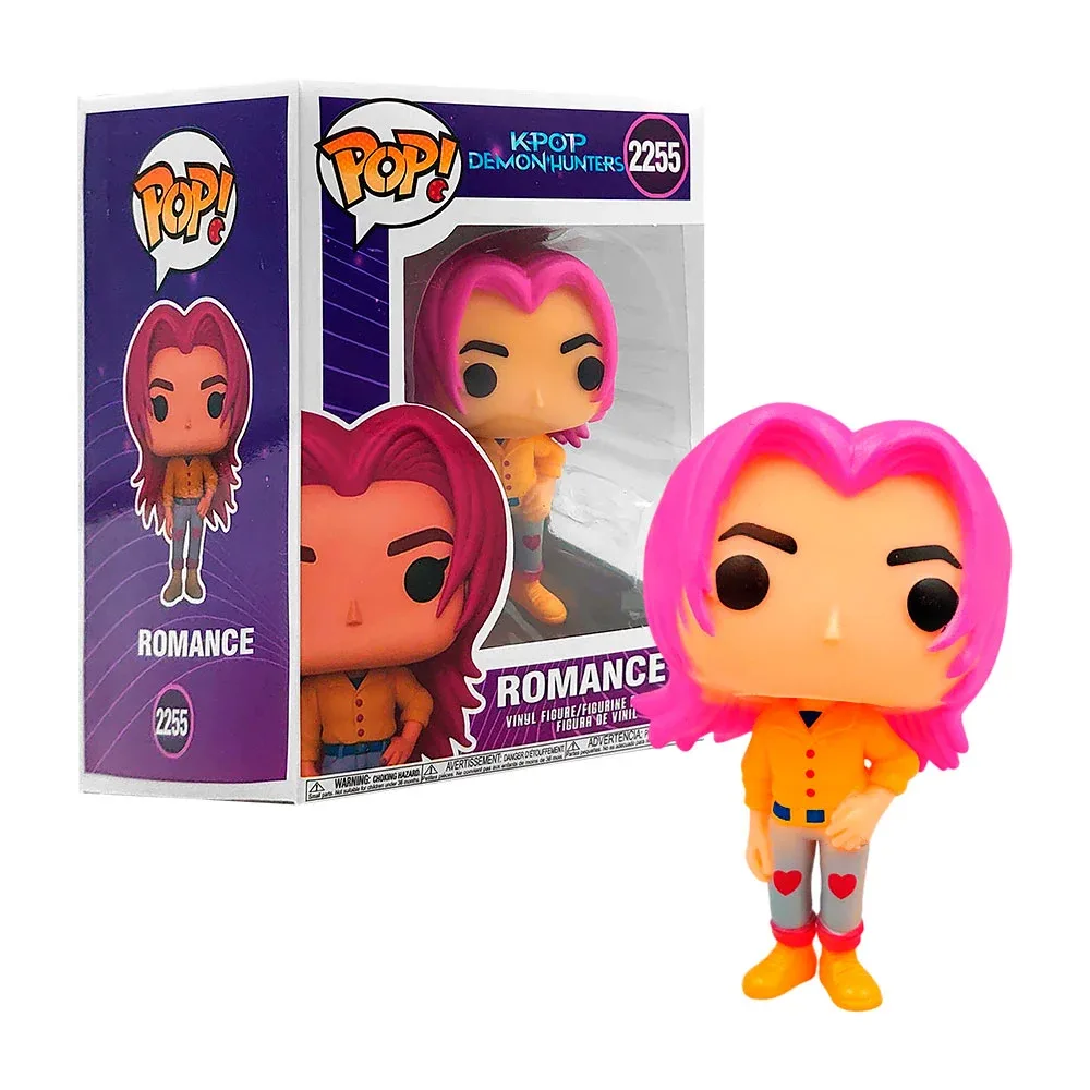 Figura coleccionable pop # 2255 con diseño de romance / kpop demon hunters