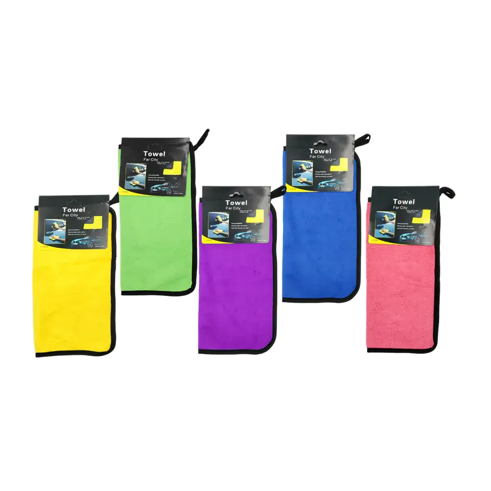 1pza Trapo - franela de microfibra con doble color de 30x30cm, variedad de colores