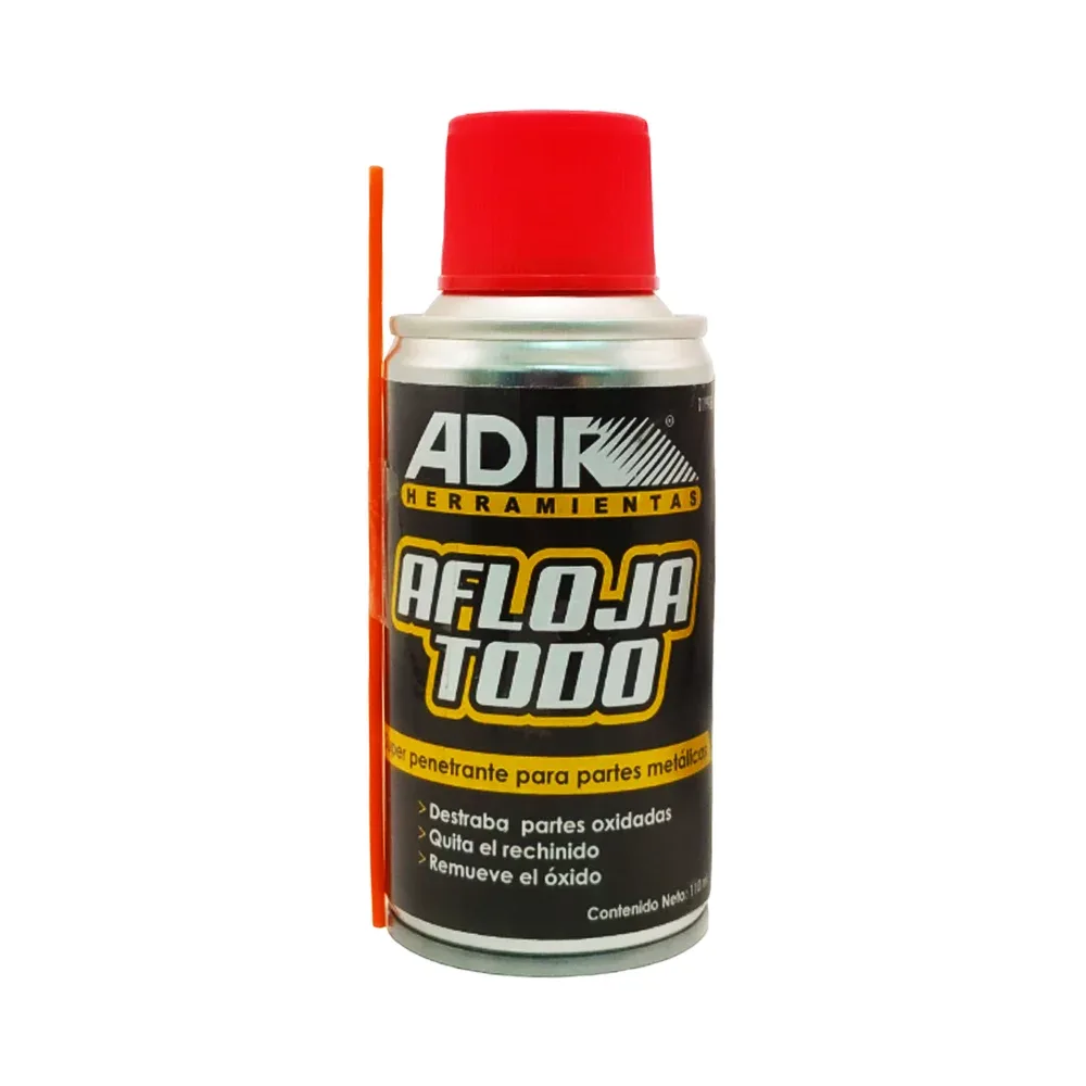Aflojatodo super penetrante para partes metálicas, 110ml / adir herramientas