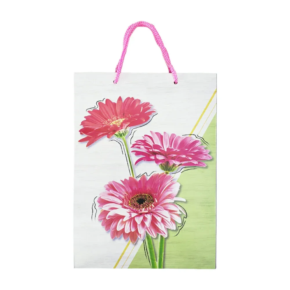 1pza Bolsa mediana dipak de cartón con diseño para regalo 19.1x10x25.9cm, variedad de diseños / bol180222 / bol010722