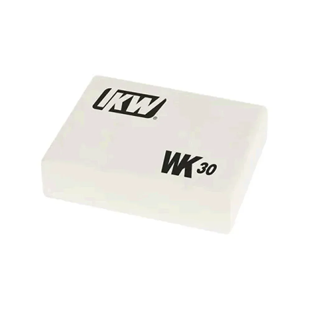 1pza Borrador blanco ikw de goma suave wk30 / 713