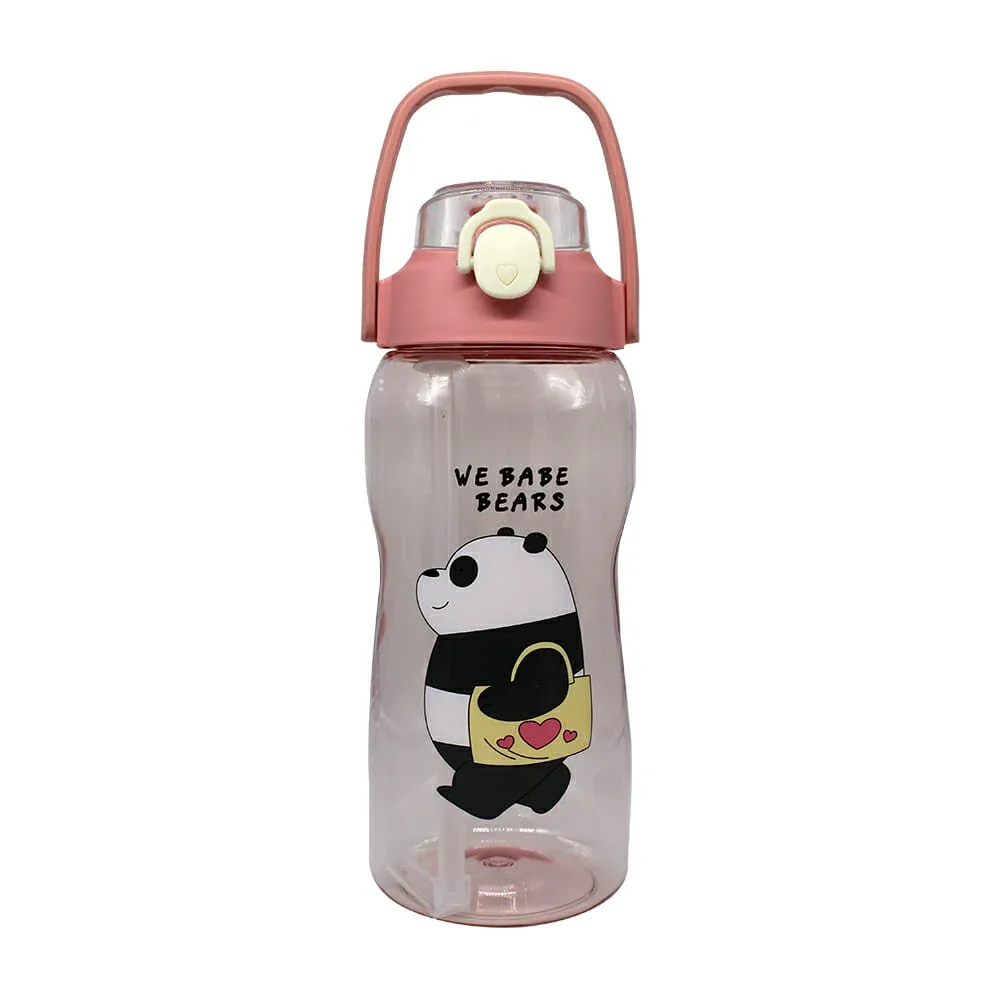 Botella motivacional de 2l con diseño de los osos escandalosos 1681883