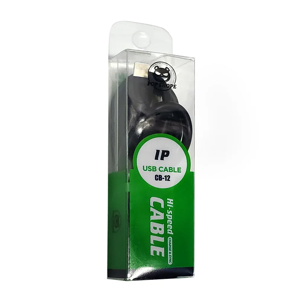Cable de carga rápida con entrada usb a lightning, 1m, 2.1a, variedad de colores / cb-12