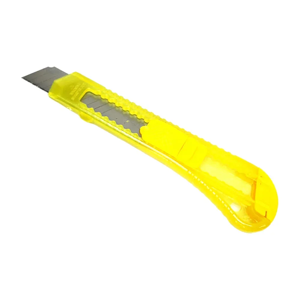 Paquete con 12 cutter knife de plástico, variedad de colores / y-011
