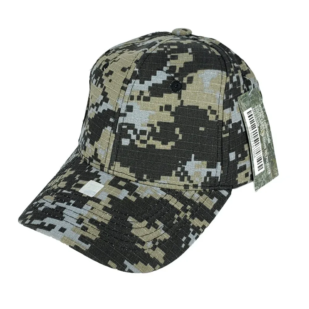 Gorra cachucha kndit unisex ajustable con diseño militar, variedad de colores / camo-2161008