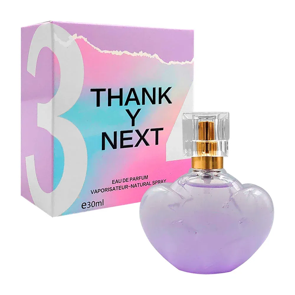 Perfume thank y next en spray con fragancia para dama, 30ml / jh300-19