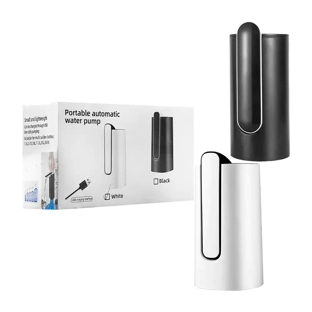 Dispensador automático de agua, recargable con boquilla plegable, variedad