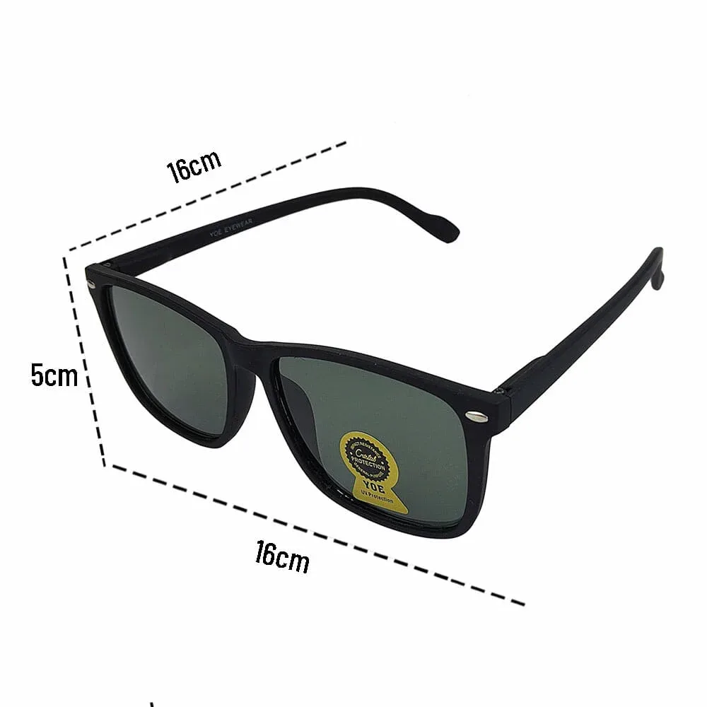 1pza Gafas de sol con micas de cristal, variedad de colores / 3002-3f / yn3002