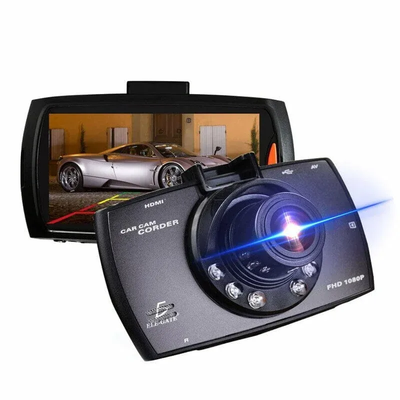 Cámara Dvr Grabador Auto con Pantalla Nocturna
