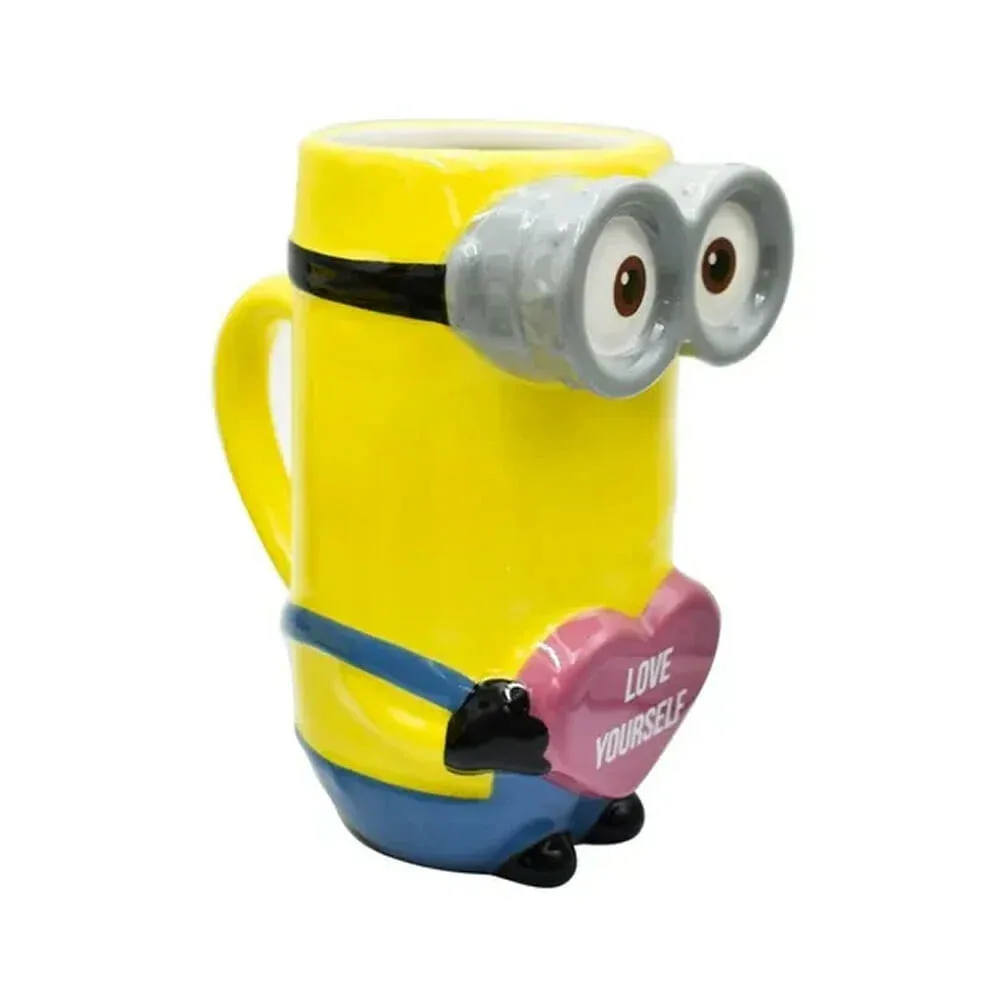 Taza de cerámica 3d con diseño de minions 443ml / 1555-3211