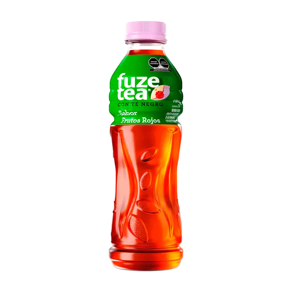 Fuze tea sabor frutos rojos, 600ml / 343690