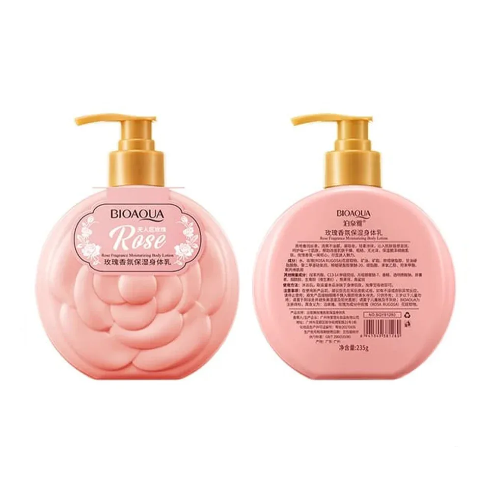 Loción corporal hidratante bioaqua con fragancia de rosas 235g / c465
