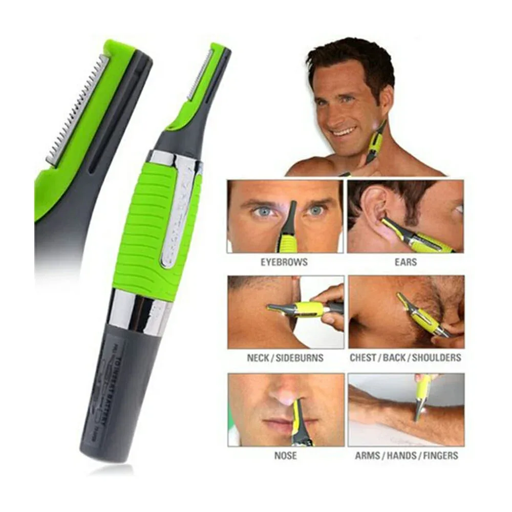 Perfiladora eléctrica con luz led para vello facial 10583
