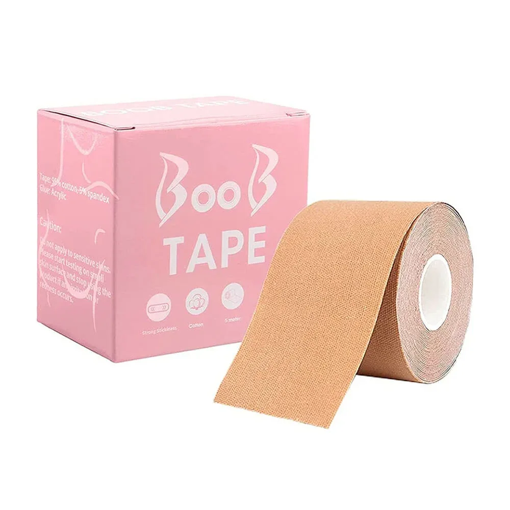 Cinta tape boob kylie tape de 5 metros para ajustar el busto, variedad de colores / zy-001 / xt-x / boob-03 / 701577