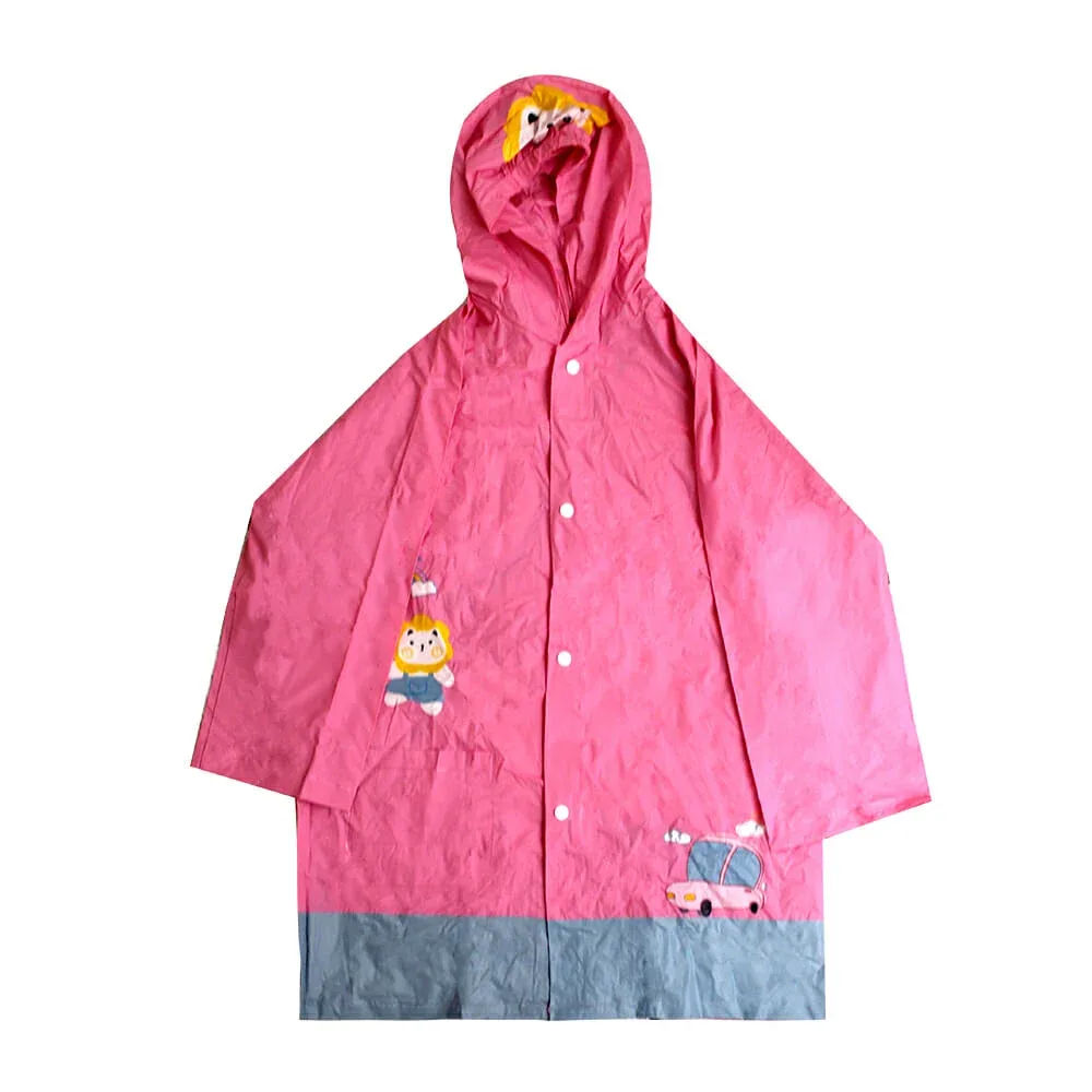 1pza Impermeable resistente al agua con diseño para niña y niño, variedad de colores / zhl guang / 2253 / 2252