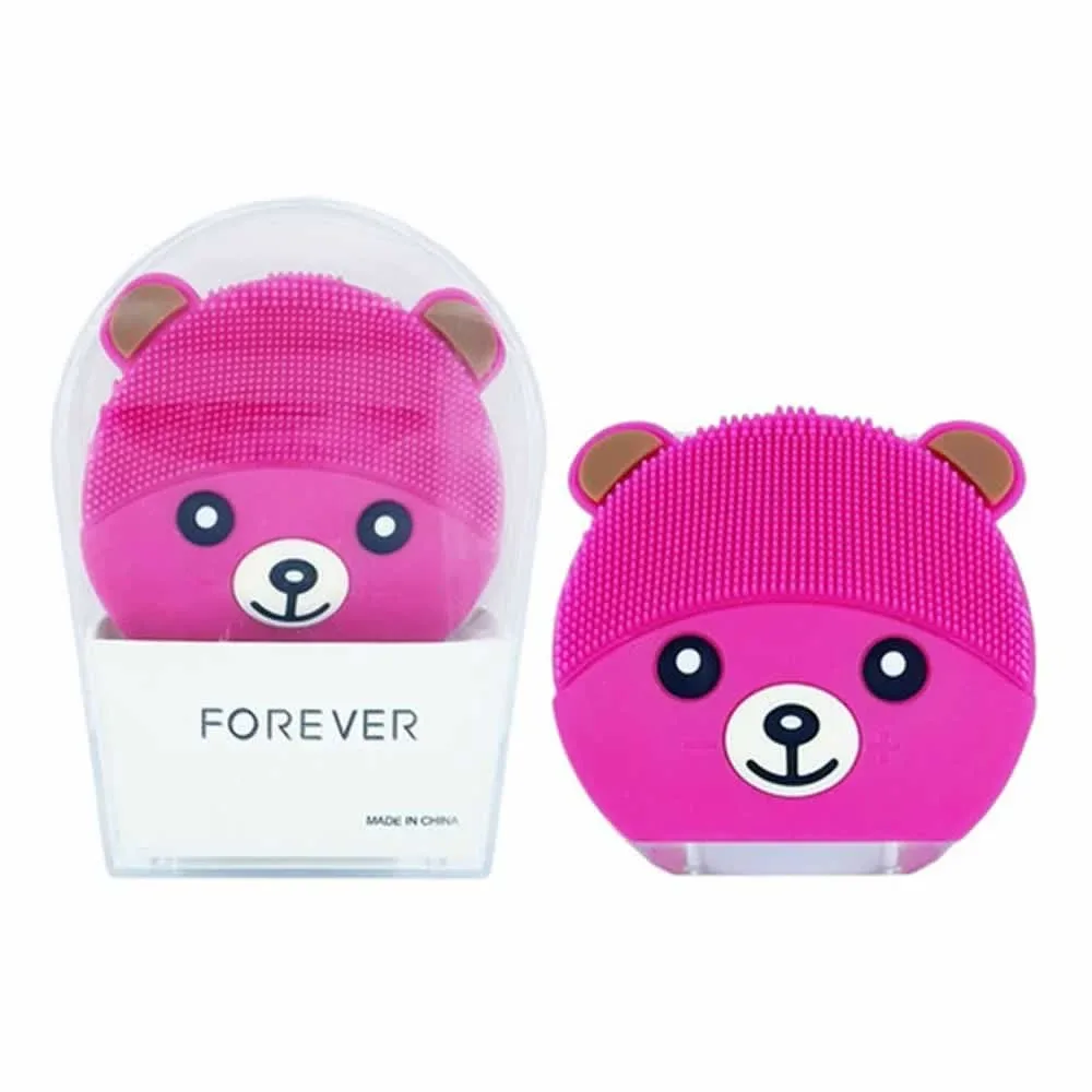 Limpiador facial eléctrico forever en forma de animal 4513