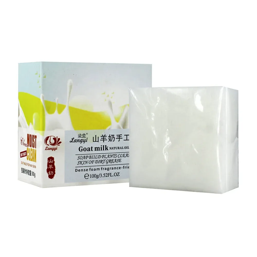Jabón con aroma y extracto de leche de cabra 100g / ly1008