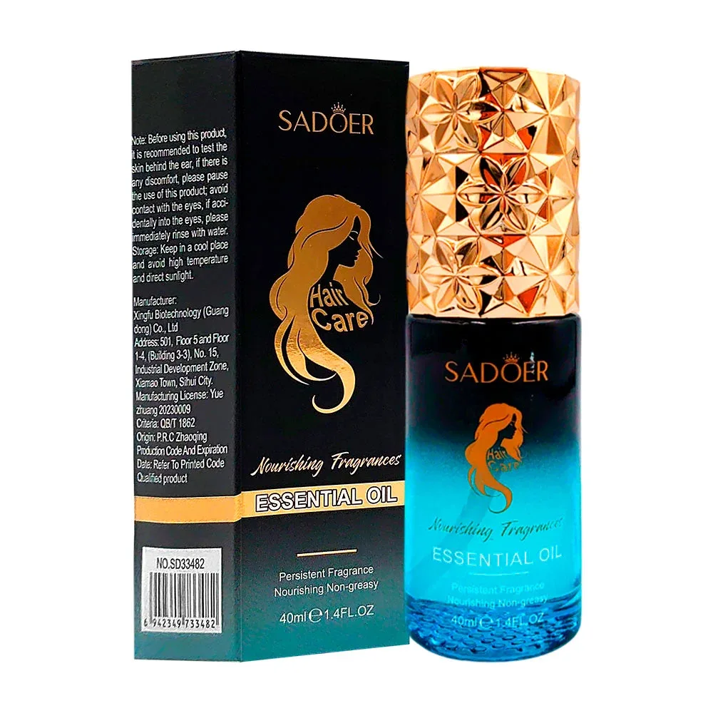 Aceite para el cabello con efecto reparador, cabello fuerte y brillante, 40ml