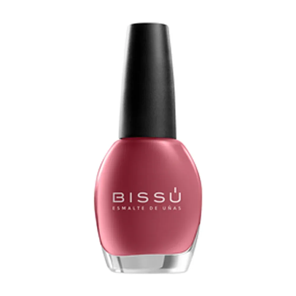 1pza Esmalte bissú para uñas, tono 046 magenta 15ml / b007953