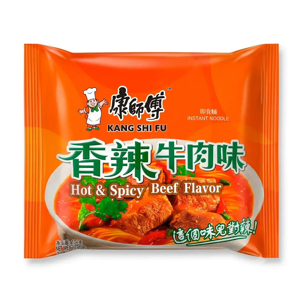 Sopa instantánea kang shi fu con sabor a carne picante, 104g / 115029