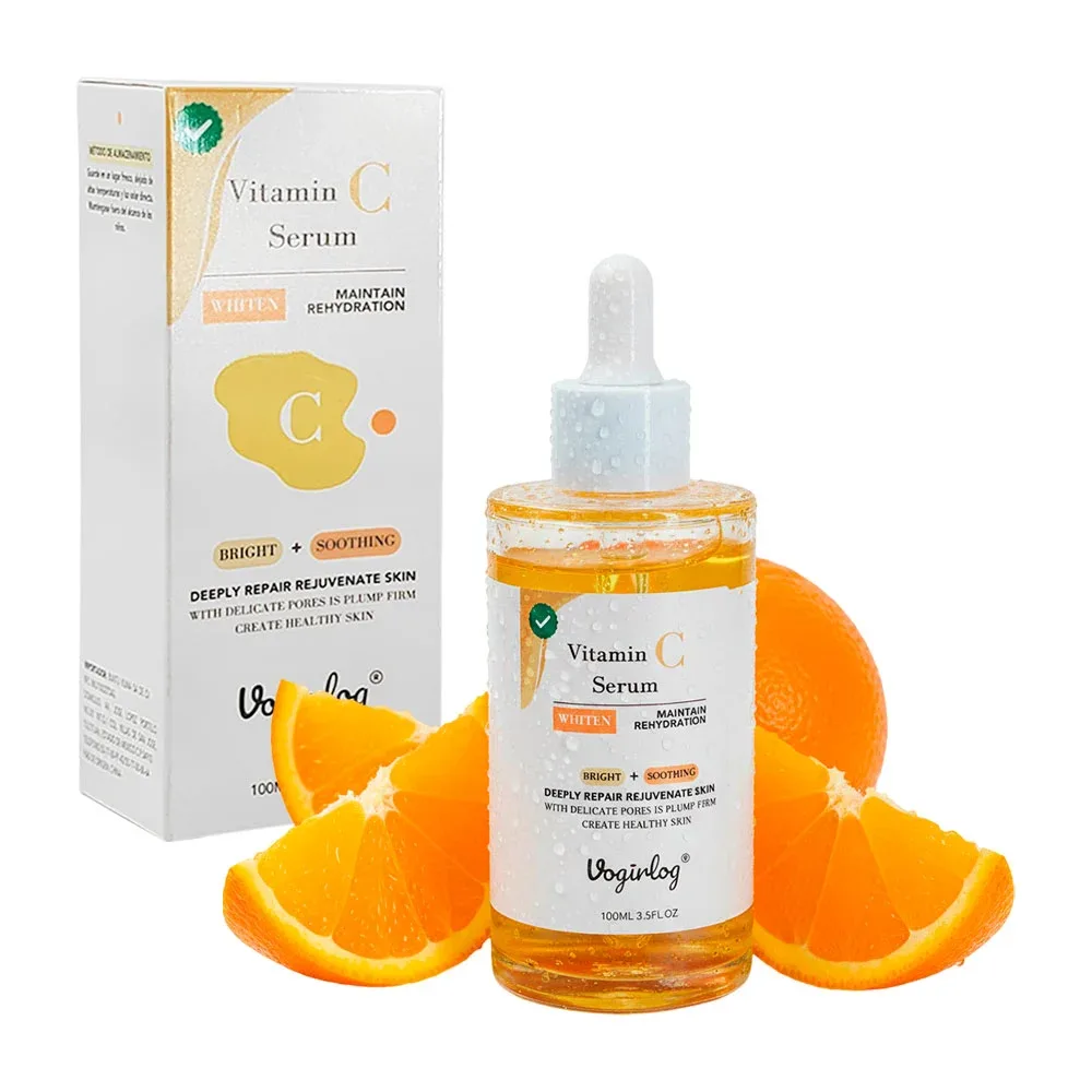 Suero de vitamina c vogirlog, ilumina, aclara, unifica, repara y rejuvenece
