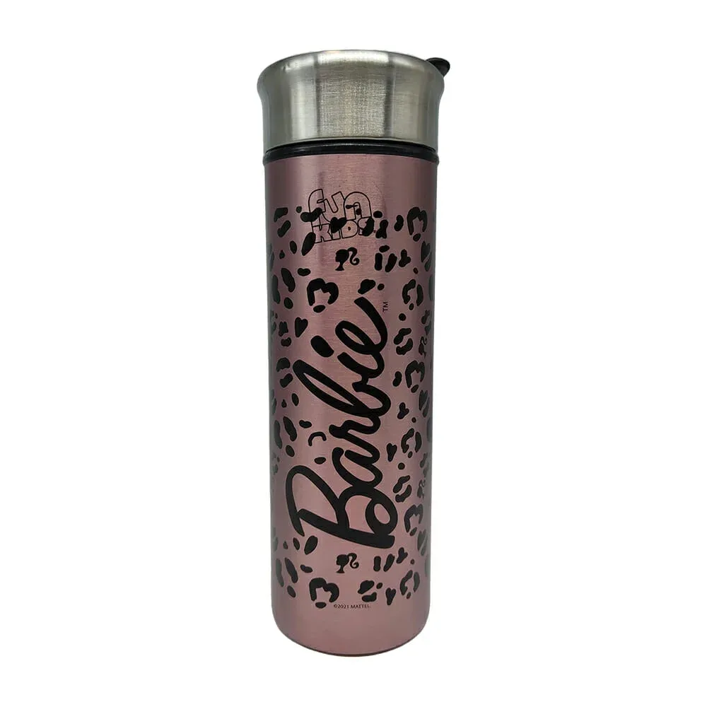 Termo de acero inoxidable con doble pared 430ml, diseño de barbie
