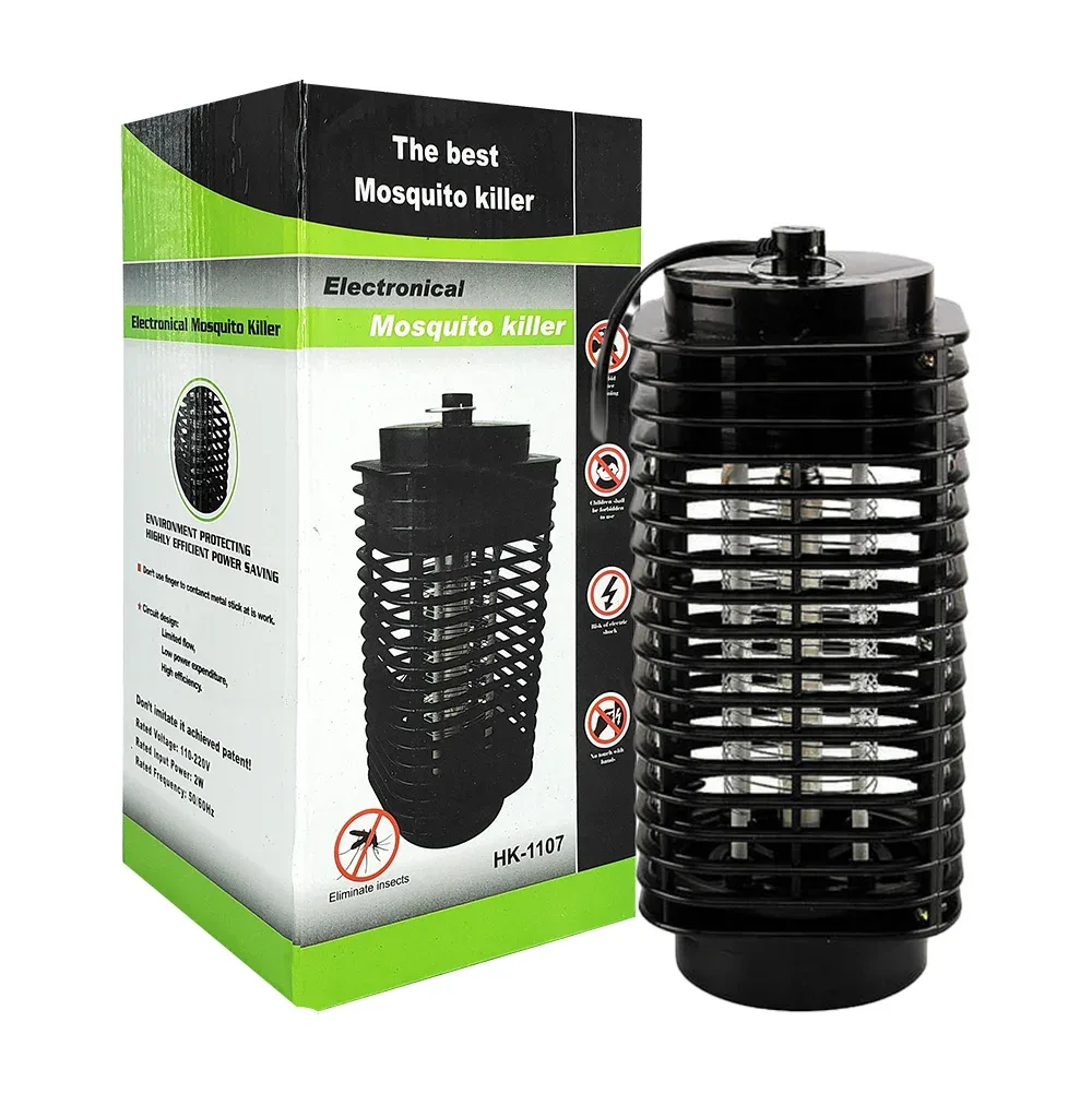Lámpara eléctrica mata mosquitos con luz negra, anillo colgante y consumo de 2 a 3 watts / hk-1107 / 87121 / electronical mosquito killer