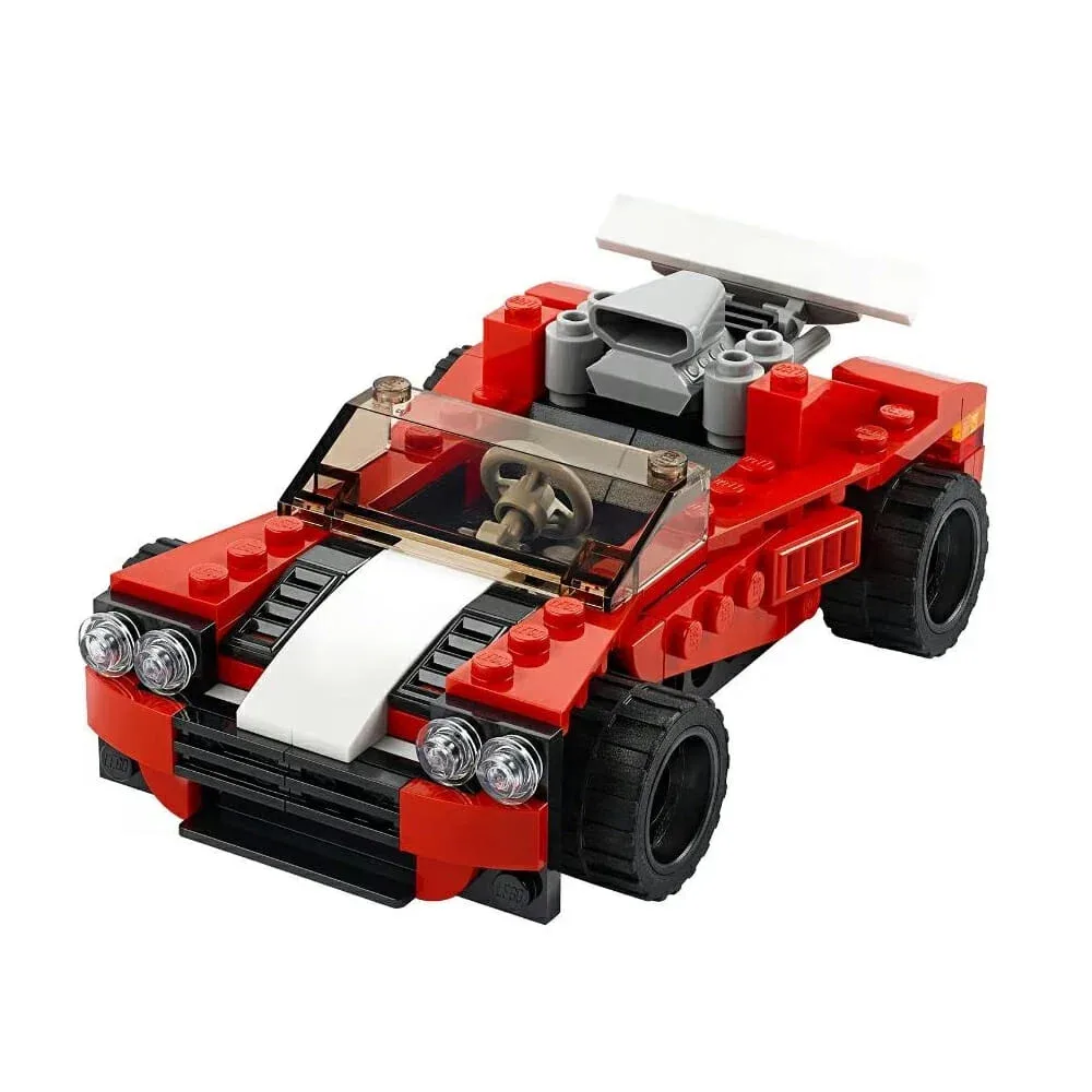 Juguete armable de bloques con 242 piezas para construir carro tipo super deportivo / 8206