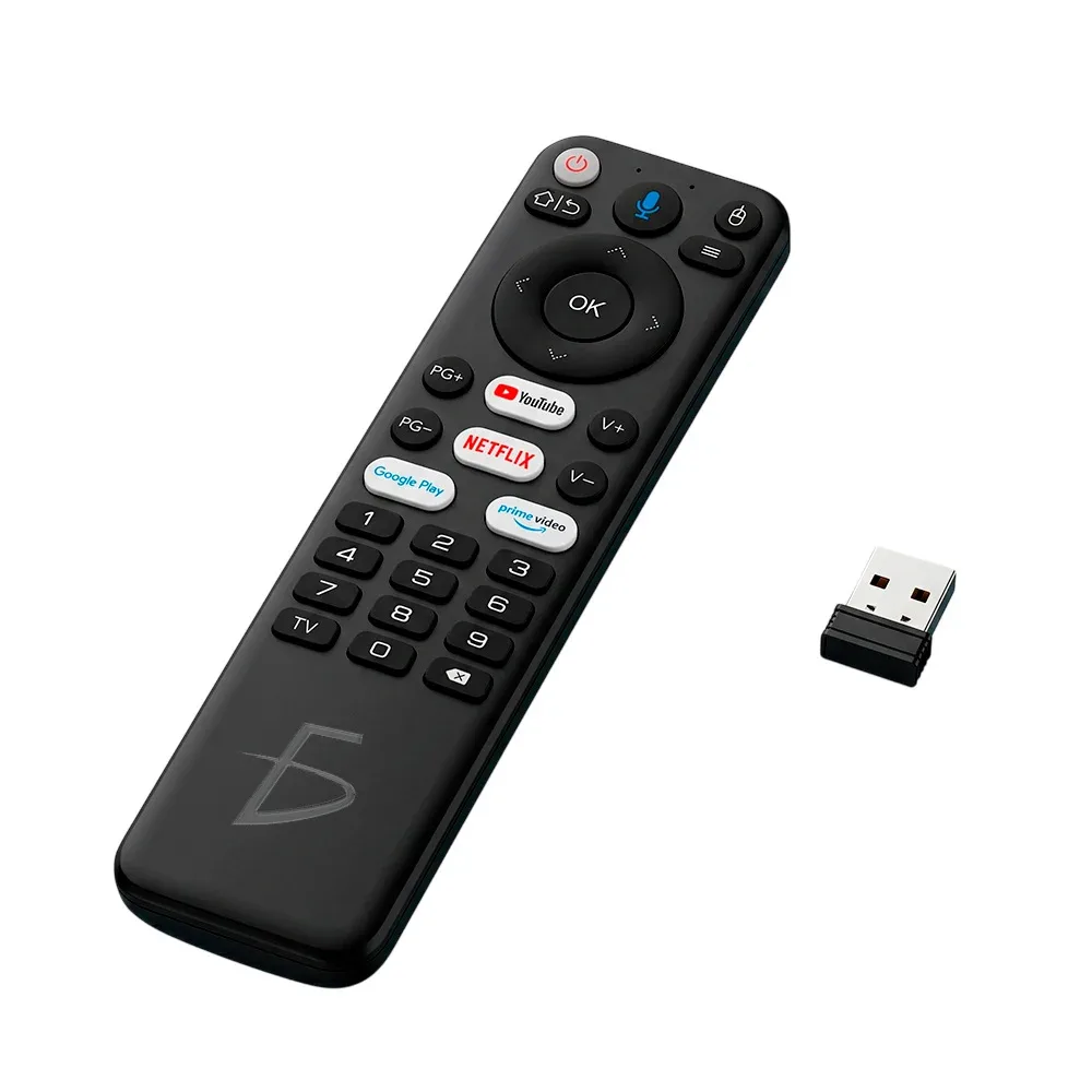 Control remoto para smart tv con control de voz, android 4k, uhd qled / con.ywx5