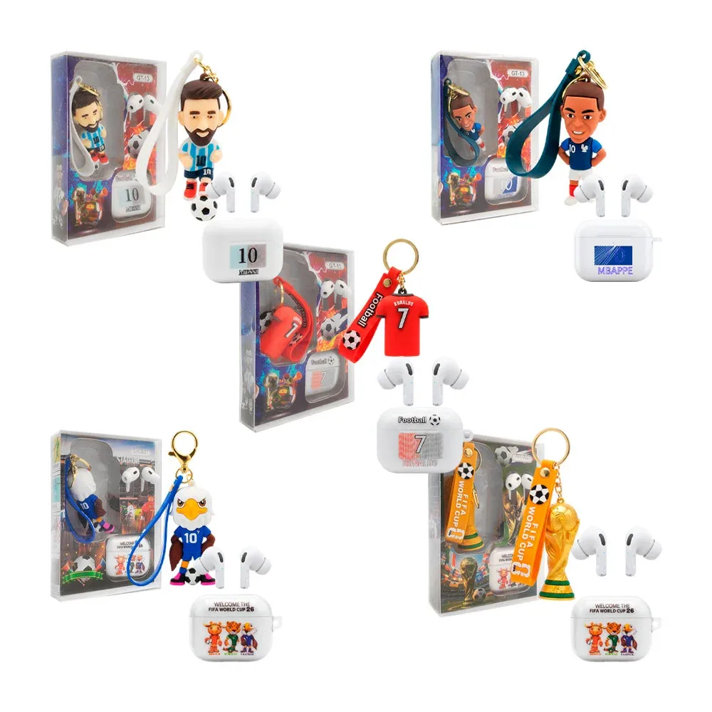 Audífonos inalámbricos con llavero, variedad de diseños / fr-9514 / fr-9515