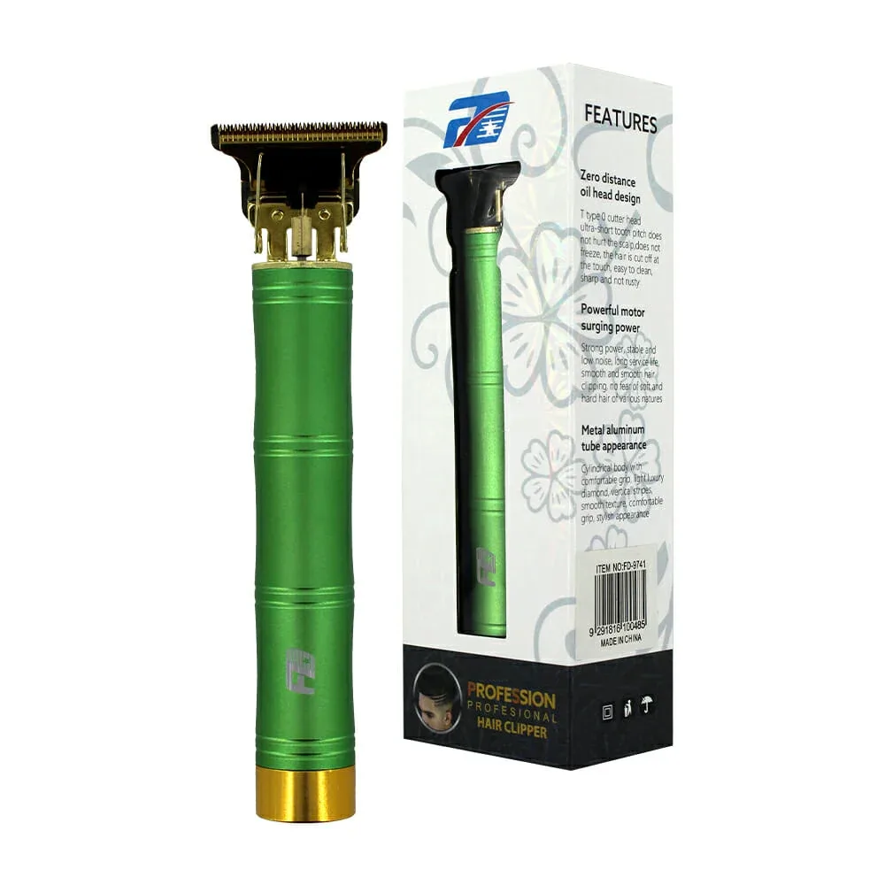 Máquina cortadora de cabello inalámbrica + cargador de batería fd-9741