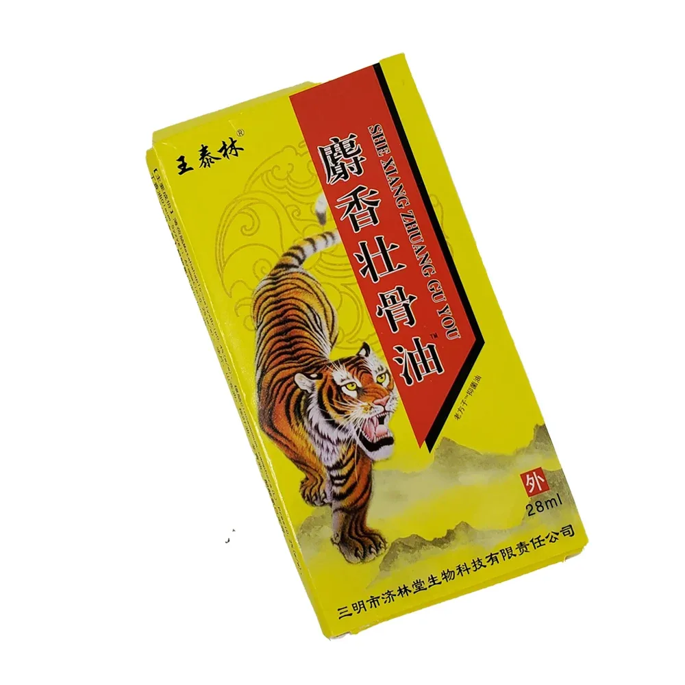 Ungüento de aceite líquido para curar dolores musculares, 28ml / she xiang zhuang gu you / dolor-4514