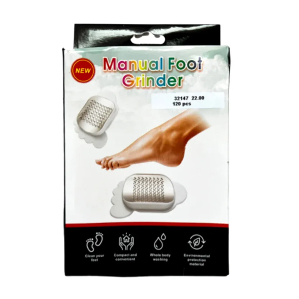 Lima metálica removedor de callos para los pies / manual foot grinder / 11176