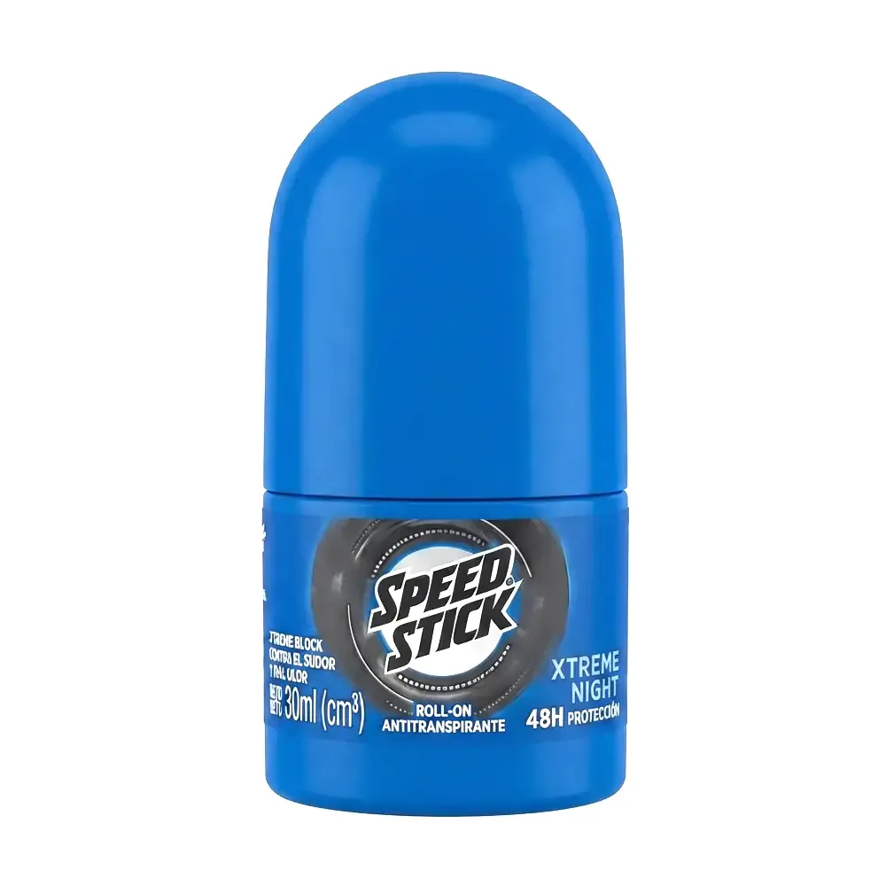 1pz mini antitranspirante speed stick roll on aroma xtreme bloc, 30ml / 6508