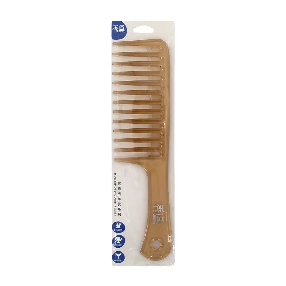 Peine grande de dientes anchos para el cabello, variedad de colores / 139102 / xiudou