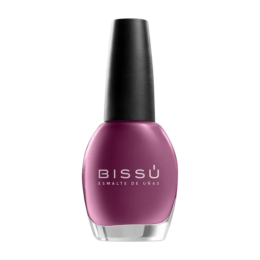1pza Esmalte bissú para uñas, tono 050 mora silvestre 15ml / b007226