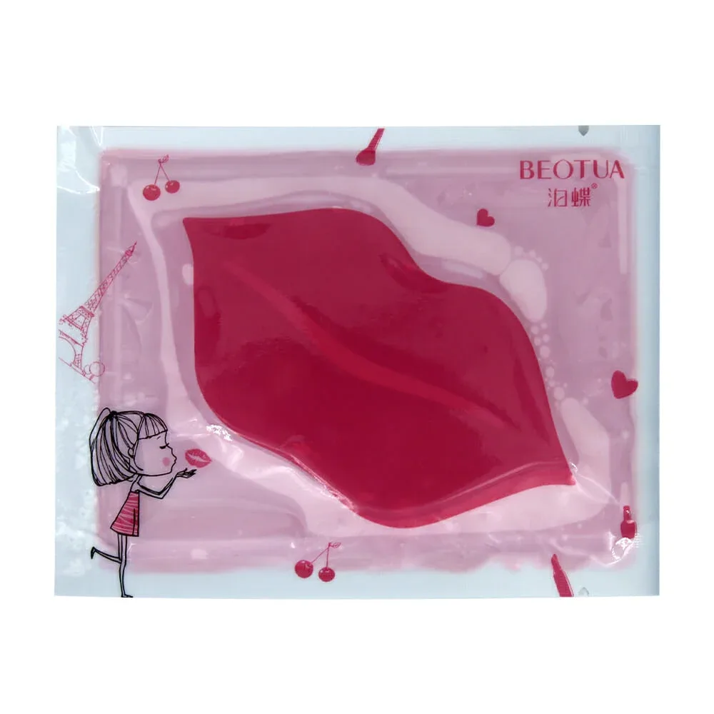 1pza Mascarilla hidratante con extracto de cereza para labios / bd4416