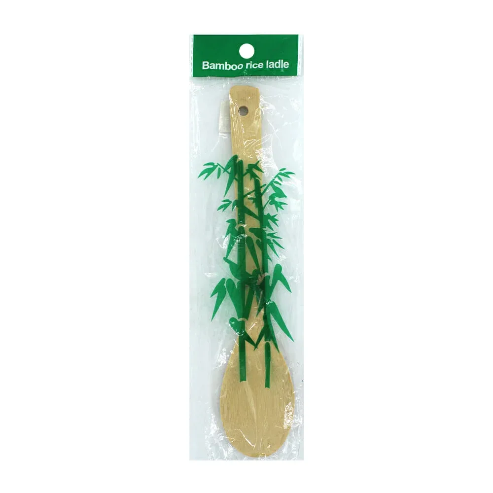 1pza Cuchara de bambú 30cm / 306ts