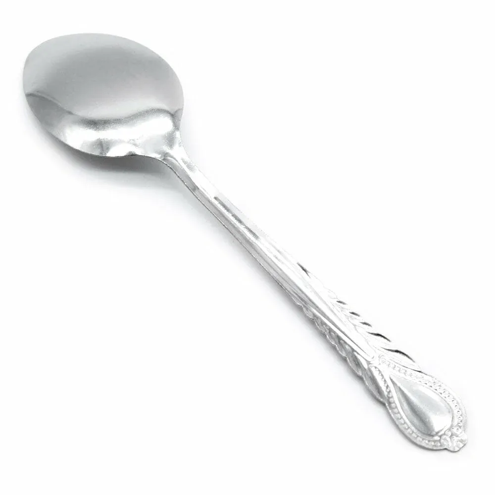 Paquete de 12 pzas cucharas metálicas 230 / xks-10 / jm1809