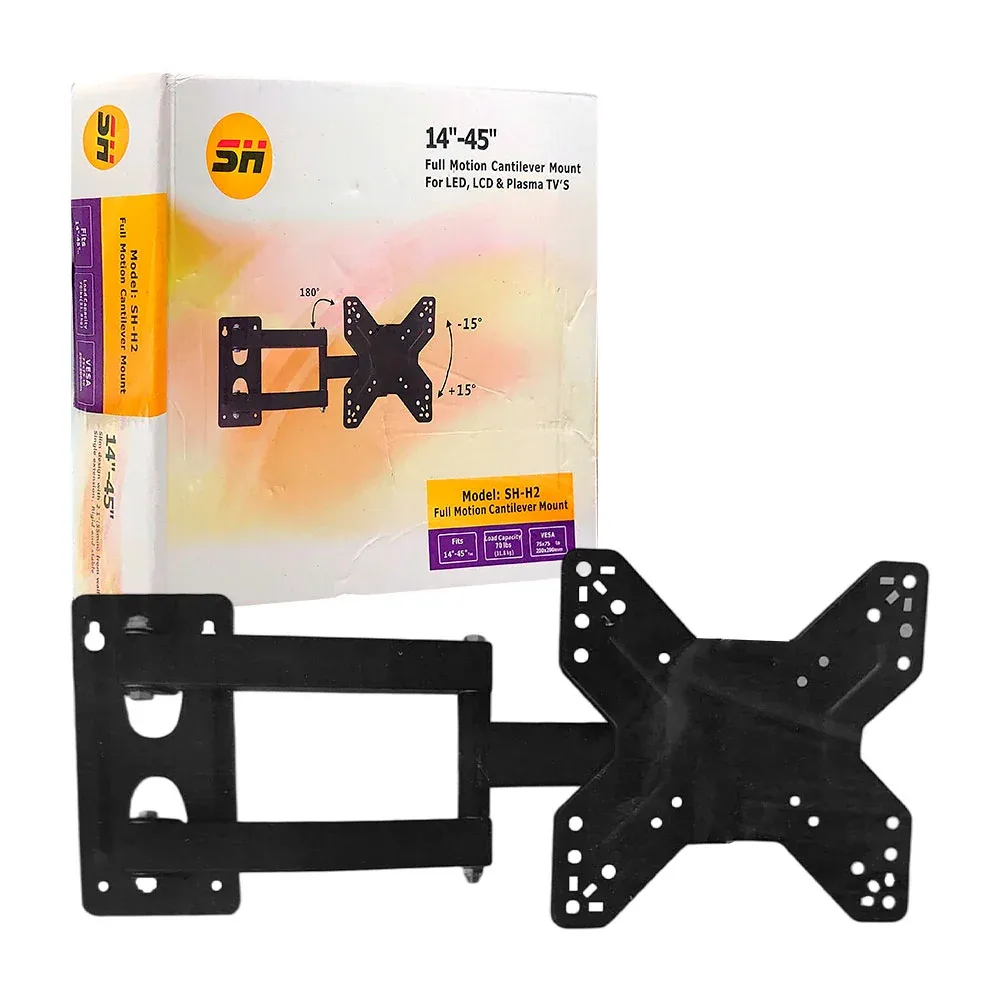 Soporte sh metálico de brazo para pantalla de 14 a 45 pulgadas