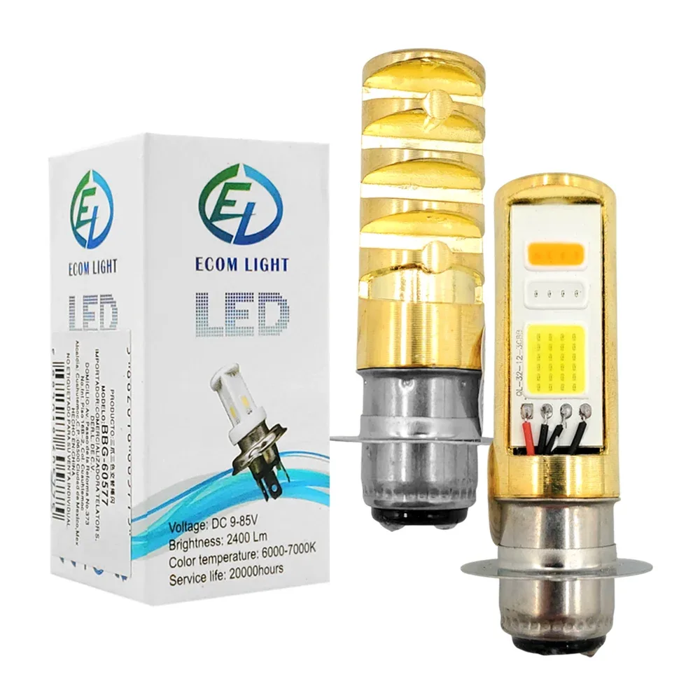 1pz Foco de repuesto de 2400 lumen para faro de automóvil / carro, dc 9-85v