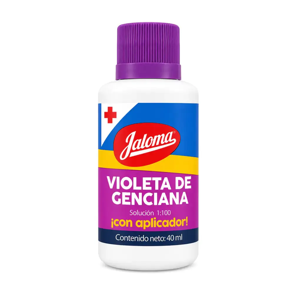 Violeta de genciana jaloma, solución 1:100 + aplicador, 40ml / mertiolate / 317071