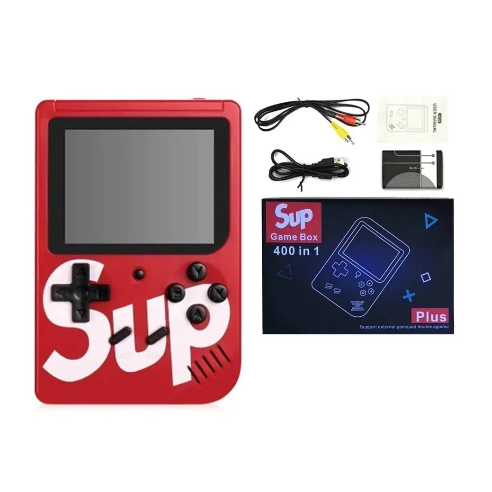 Sup game box consola game boy videojuego retro portátil 400 juegos, variedad de colores / 923139 / gm001 / 923184