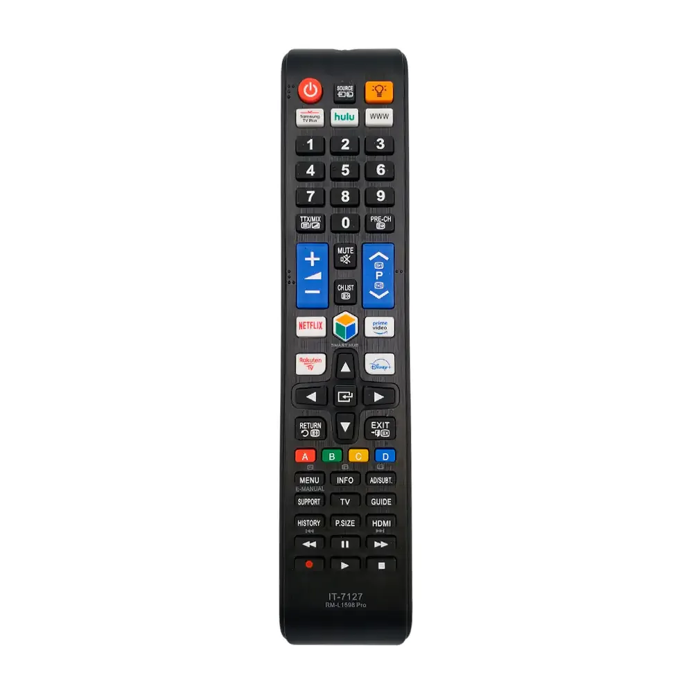Control remoto universal para televisión con accesos rápidos / smart hub